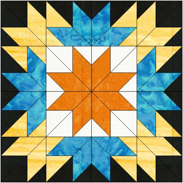 BB19 Version 2 quilt